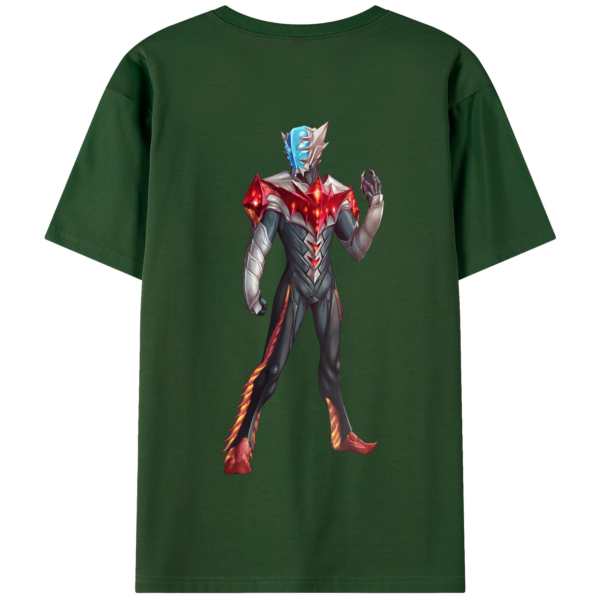 （画像用） ウルトラマン Ultraman 綿100％半袖Tシャツ（背面プリント）